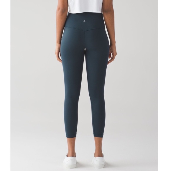 lululemon athletica Pants - lululemon align leggings high rise teal blue green submarine 2